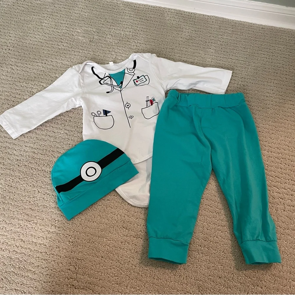 3 Piece Doctor Costume for Baby/Toddler